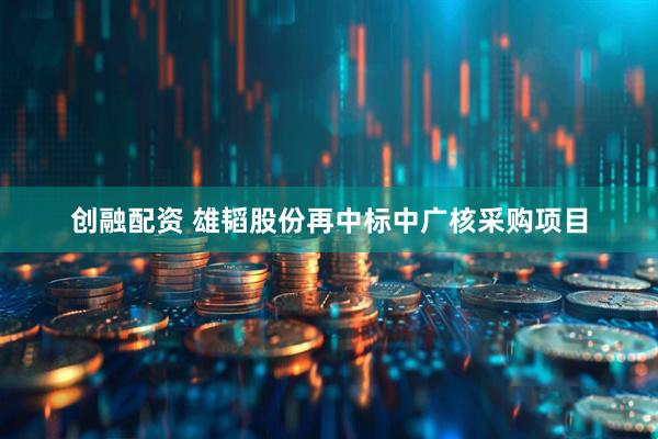 创融配资 雄韬股份再中标中广核采购项目
